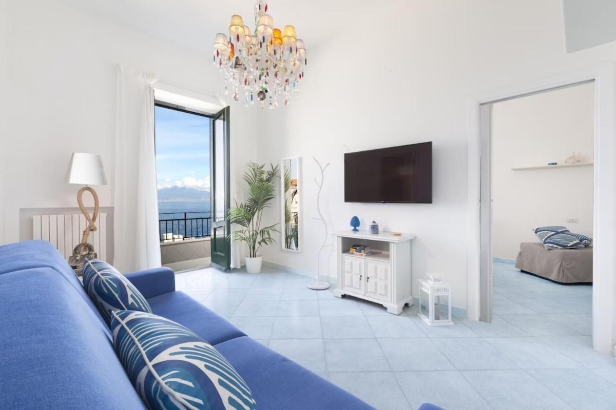 Sorrentovibes - Seaview Home On The Beach & Amazing Views Terrace Exterior photo